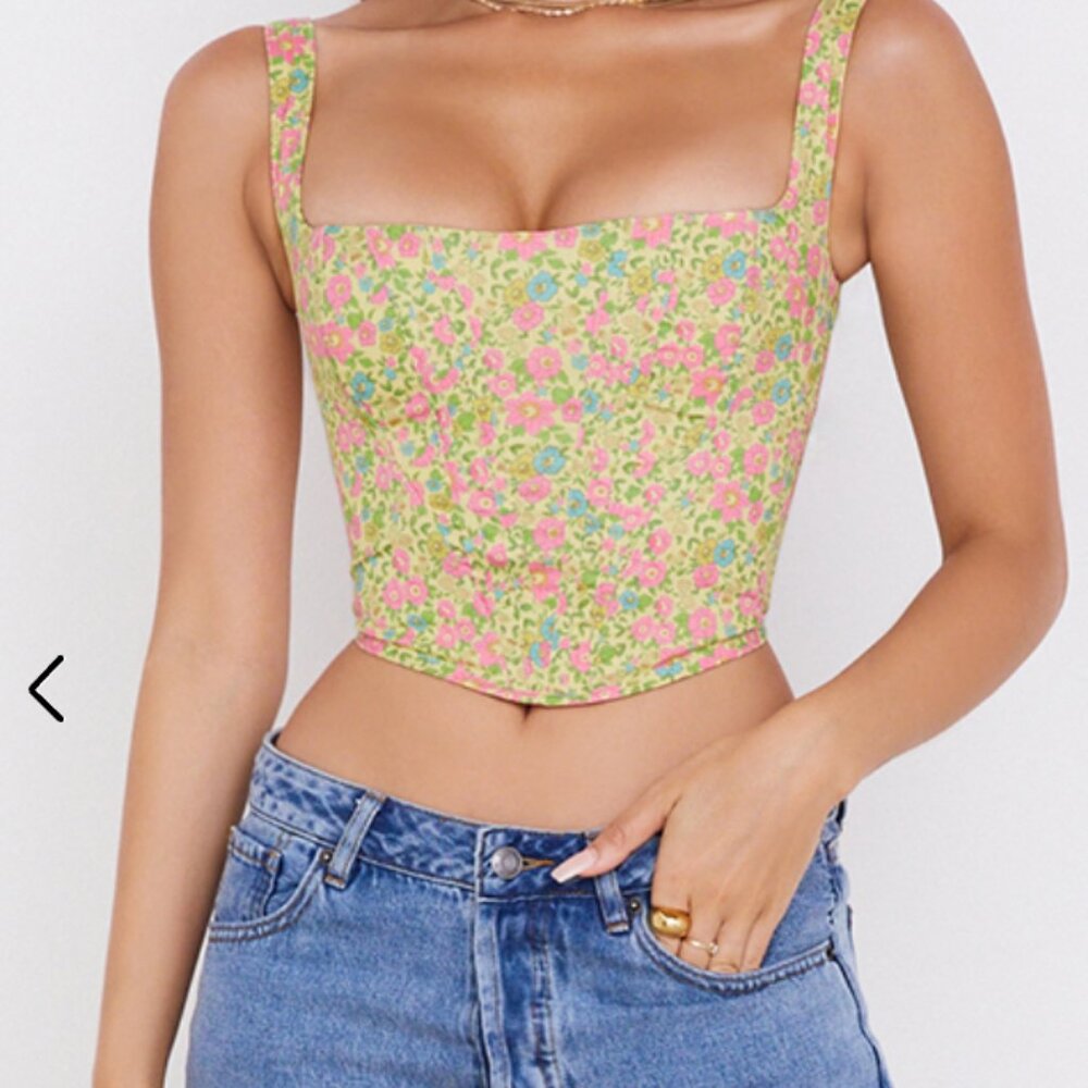 HOUSE OF CB POPPY CORSET SIZE SMALL